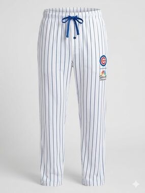 Chicago Cubs MLB SGA Stadium Giveway 8/2/19 NBC Pajama Pants Large-XL